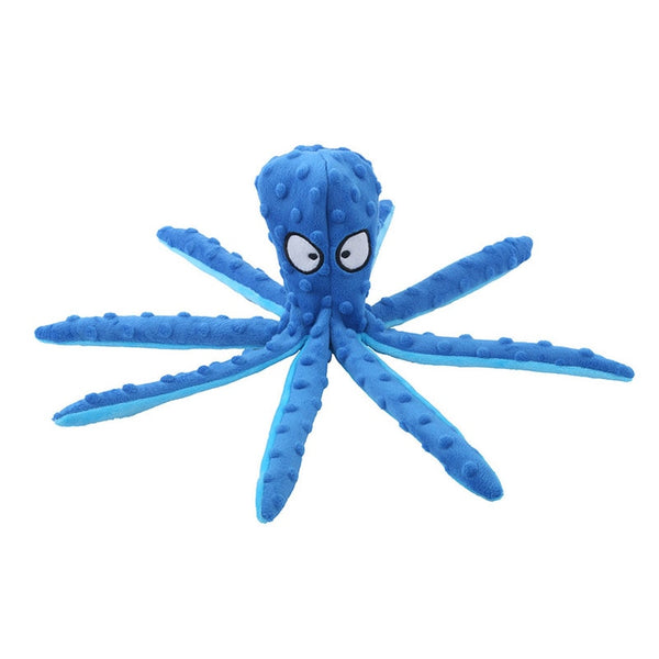 Pet Plush Toy Cat Dog Voice Octopus Shell Puzzle Toy Bite Resistant Interactive Pet Dog Teeth Cleaning Chew Toy Pet Supplies - BougiePets