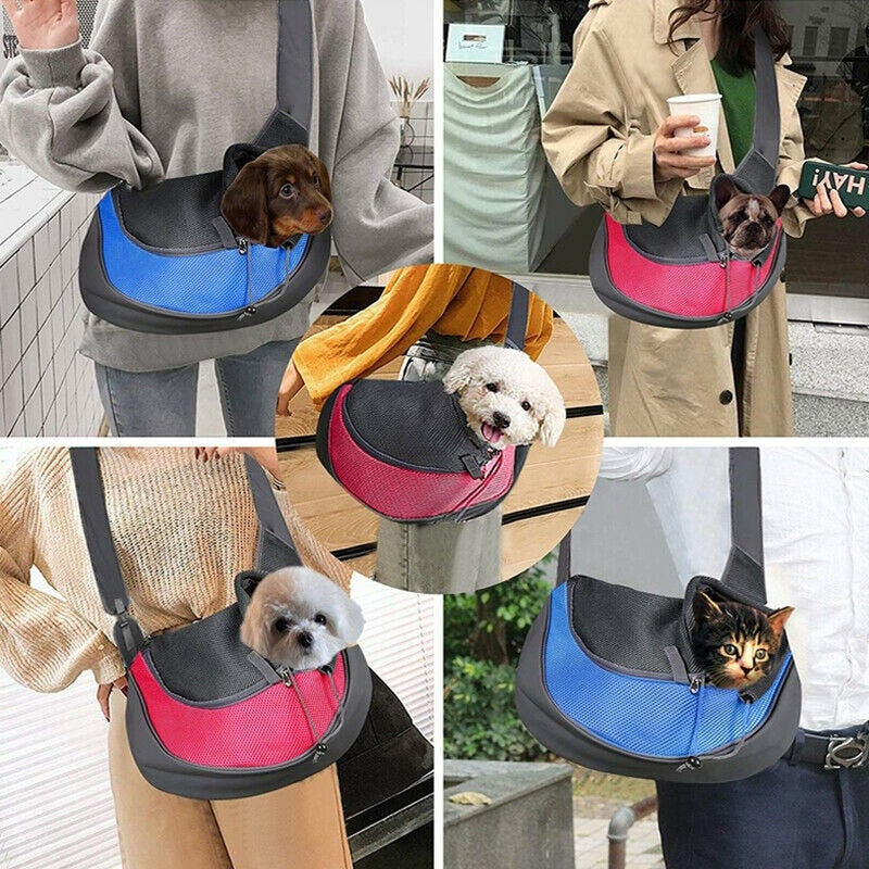 Pet bag cat and dog travel portable messenger shoulder bags breathable mesh pets backpack accessories chihuahua perros acesorios - BougiePets
