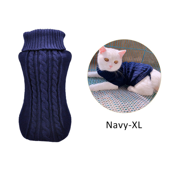 Winter Kitten Pet Sweater - BougiePets