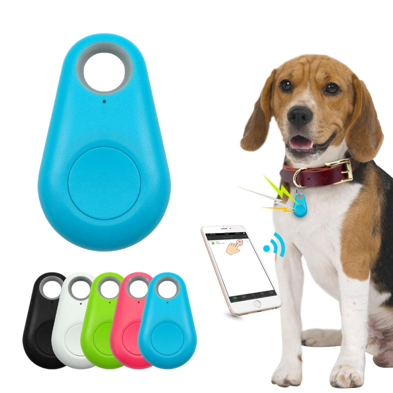 Pet Smart GPS Tracker Mini Anti-Lost Waterproof Bluetooth Locator Tracer For Pet Dog Cat Kids Car Wallet Key Collar Accessories - BougiePets