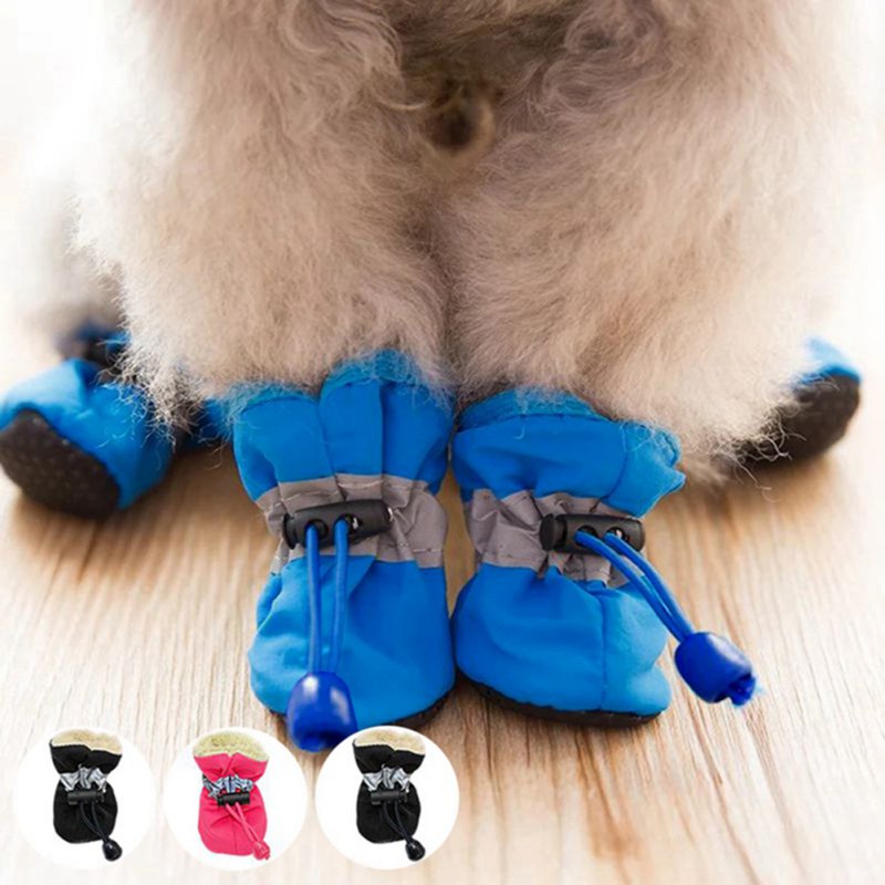 Pet Protection 4pcs Antiskid Shoes - BougiePets