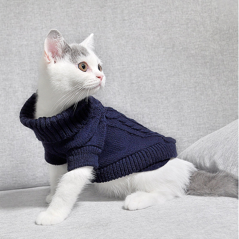 Winter Kitten Pet Sweater - BougiePets