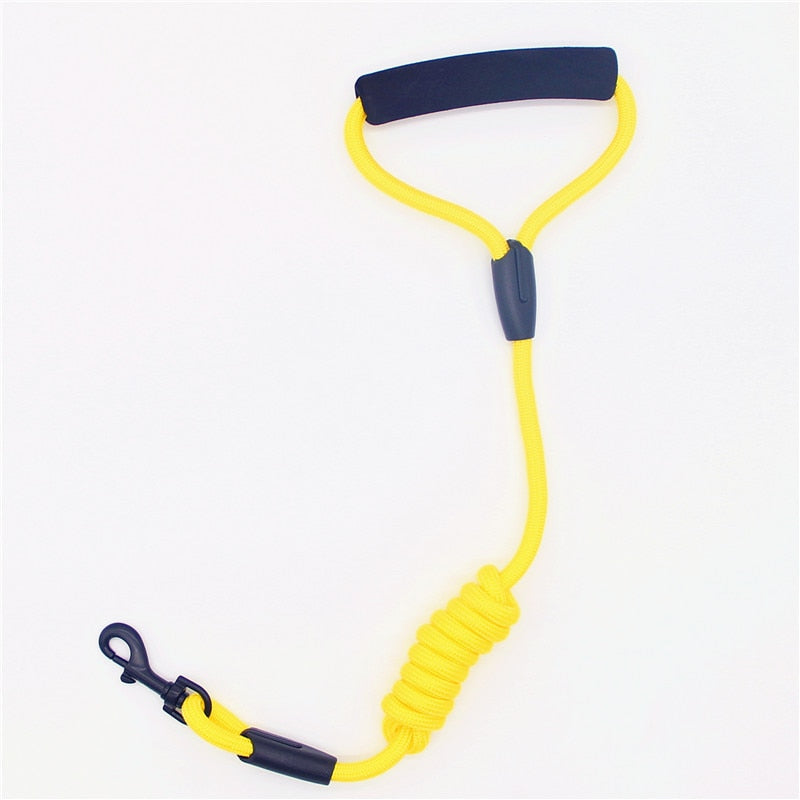 dog leash running walk train for large small cat pets Leashes dogs leash rope nylon   Tenacity 7 colors 3 sizes - BougiePets