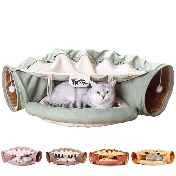 Collapsible Cat Tunnel Tube - BougiePets