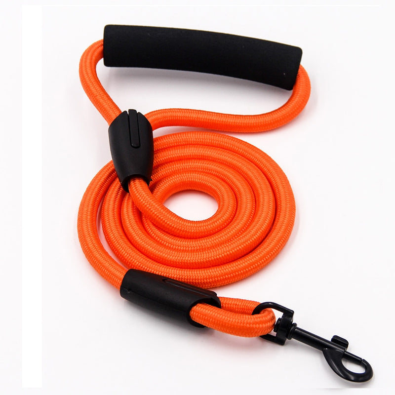dog leash running walk train for large small cat pets Leashes dogs leash rope nylon   Tenacity 7 colors 3 sizes - BougiePets