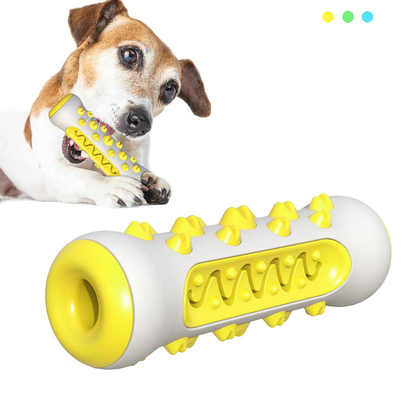 Pet Dog Chew Toy Molar Toothbrush Dog Toys Chew Cleaning Teeth Safe Elasticity Soft TPR Puppy Dental Care Extra-tough Pet Toy - BougiePets