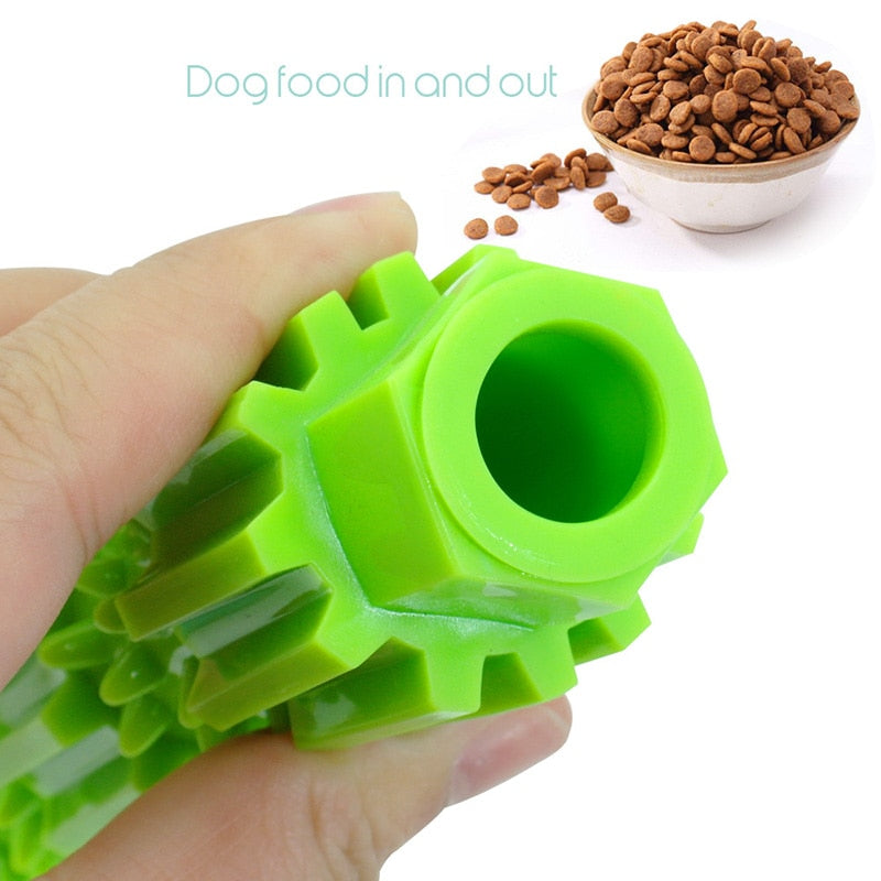 pawstrip Pet Popular Toys Dog Chew Toy Dog Treat Dispenser Food Feeder Teeth Cleaning Rubber Dog Toys For Small Dogs 18/23cm - BougiePets