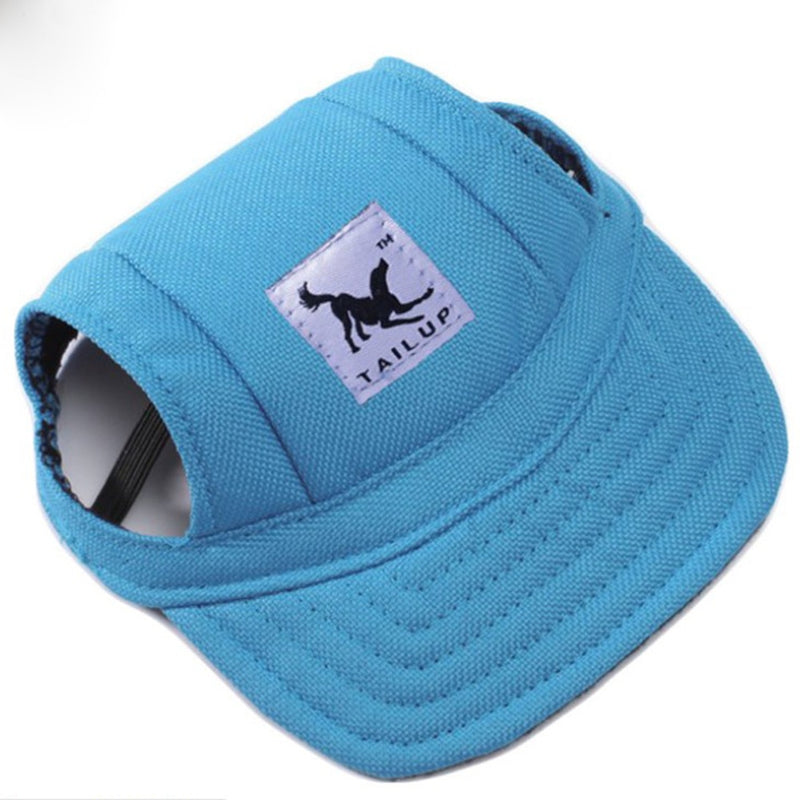 cute Pet fashion solid color Dog Hat Baseball Cap Windproof Travel Sports Sun Hats for Puppy Large Pet Dog Outdoor Accessories - BougiePets