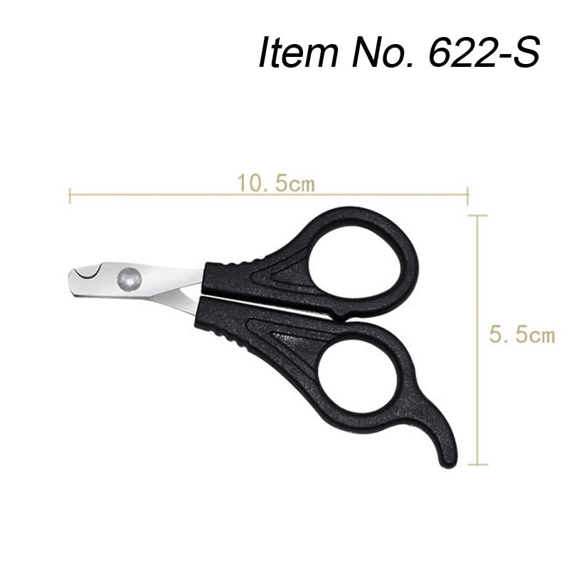 Professional Pet Cat Dog Nail Clipper Cutter With Sickle Stainless Steel Grooming Scissors Clippers for Pet Claws Dog Supplies - BougiePets