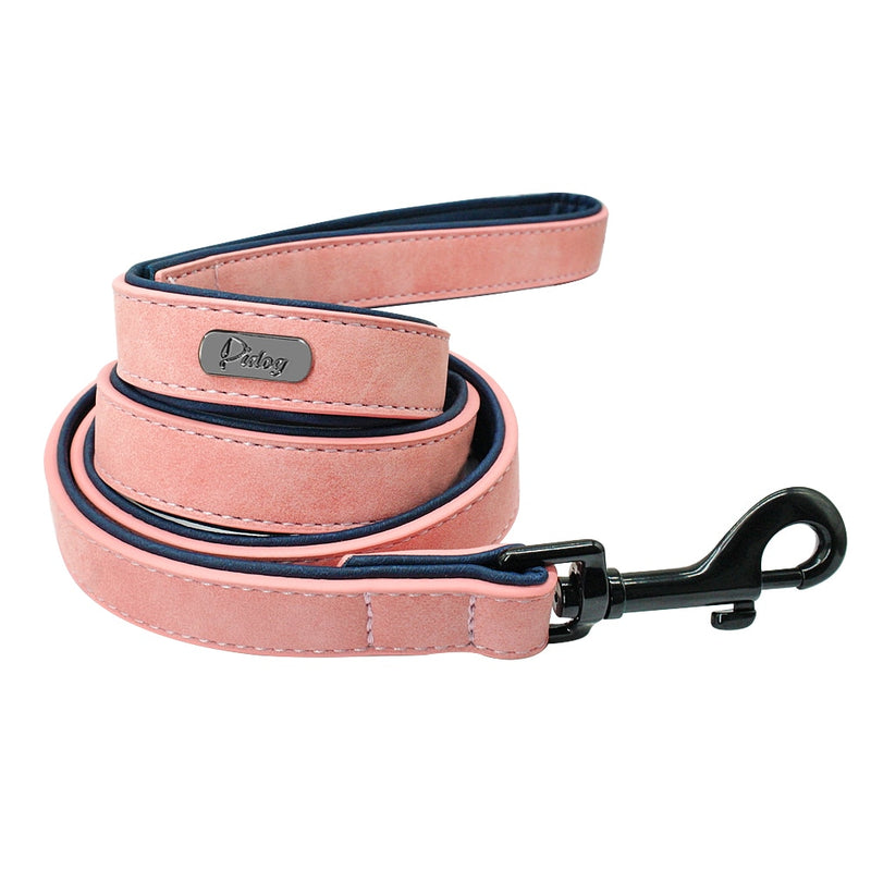 Dog Leash Harness Leather Lead Pet Dog Puppy Walking Running Leashes Training Rope Belt For Small Medium Large Dogs Pet Supplies - BougiePets
