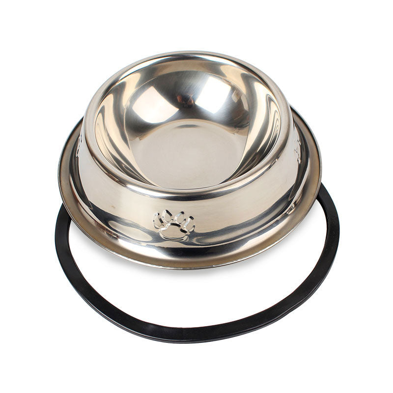 Anti-Skid Pet Stainless Steel Bowls - BougiePets