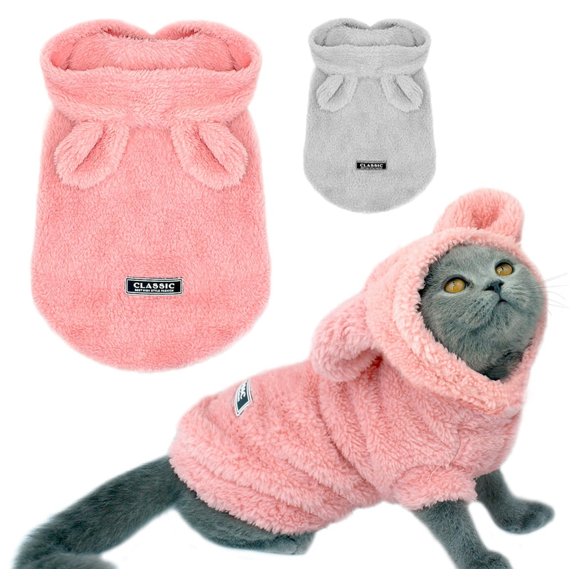 Pink Warm Pet Clothes - BougiePets