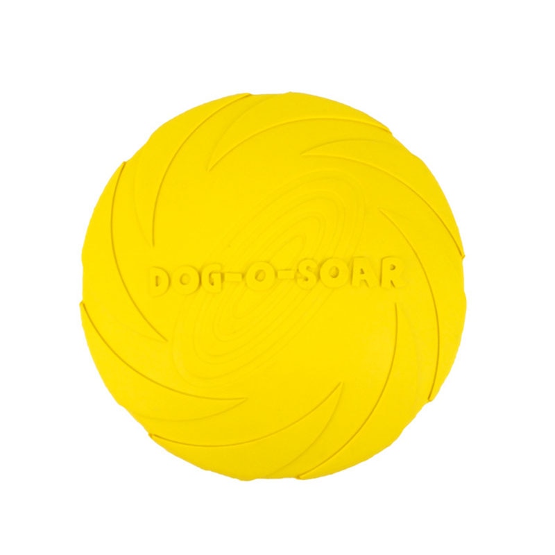 Bite-resistant Non-toxic Silica Pet Dog Flying Discs Saucer Toys Small Medium Funny Dog Puppy Agile Training Toys Flying Disk - BougiePets