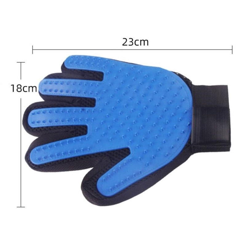 Classic Practical Cat Grooming Glove Pets Hair Deshedding Brush Comb Gloves For Pet Dogs Cats Cleaning Massage Gloves For Animal - BougiePets