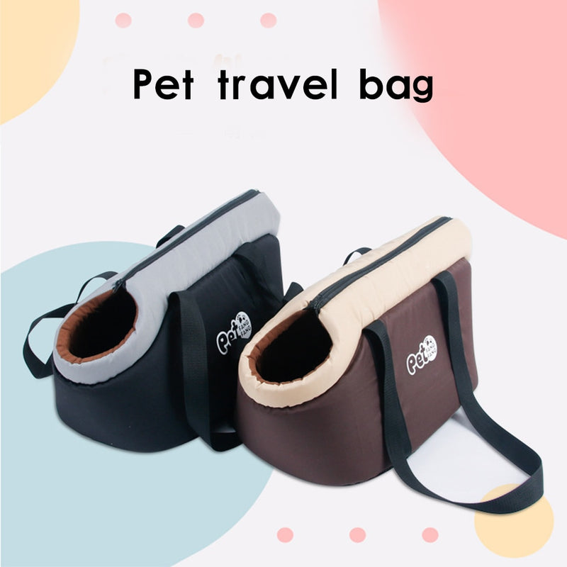 Classic Pet Carrier Portable Cozy Soft Puppy Cat Dog Bags Backpack Shoulder Carrier Pet Supplies for Outdoor Hiking Travel - BougiePets