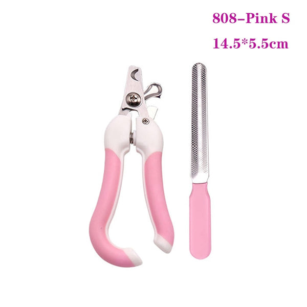 Professional Pet Cat Dog Nail Clipper Cutter With Sickle Stainless Steel Grooming Scissors Clippers for Pet Claws Dog Supplies - BougiePets