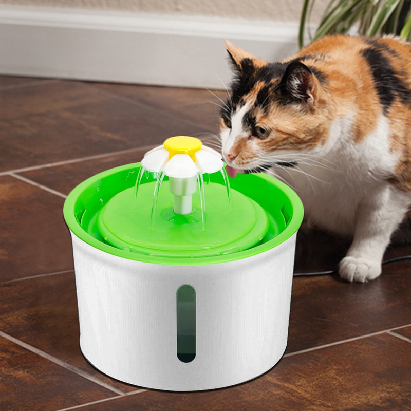 1.6L Automatic Cat Dog Water Fountain Electric Pet Drinking Feeder Bowl USB Mute Dog Cat Water Dispenser Pets Drinker Feeder - BougiePets