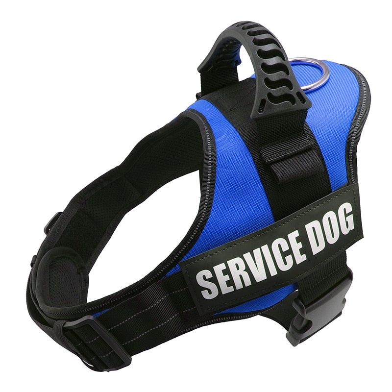 Dog Harness K9 Reflective Breathable Adjustable NO PULL Pet Harness for Small Medium Large Dogs Vest Harness Collar Dog Supplies - BougiePets