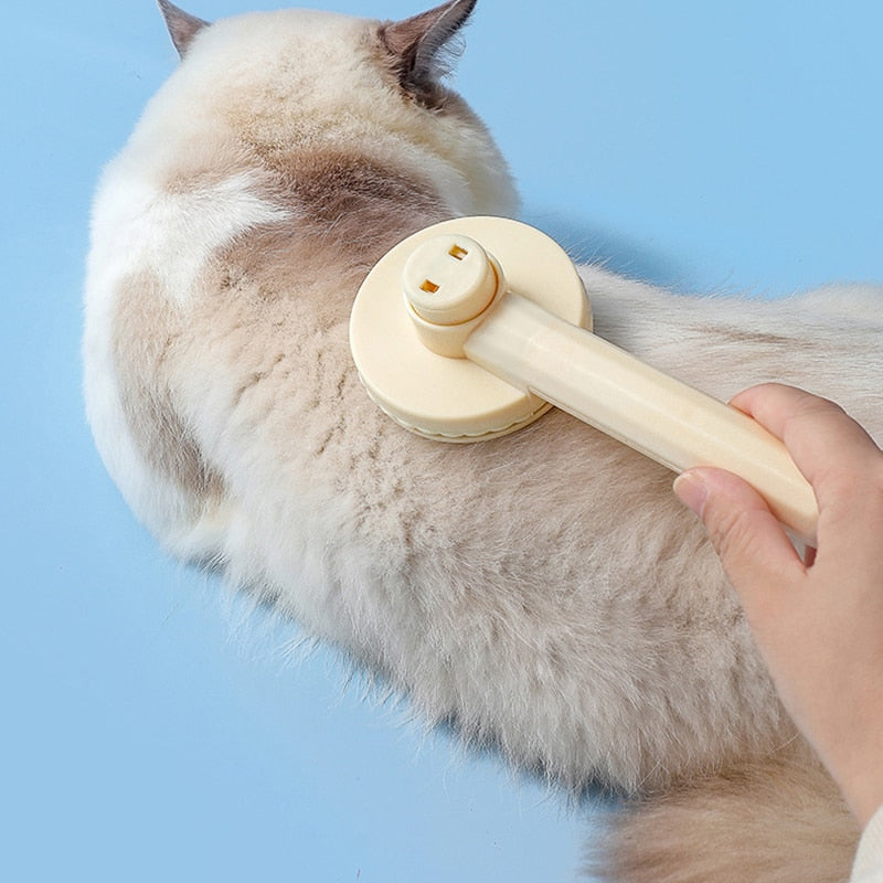 4 Styles Cat Comb Floating Hair Removal Goods For Cats Accessories Pet Massage Brush Stainless Steel Needles Comb - BougiePets