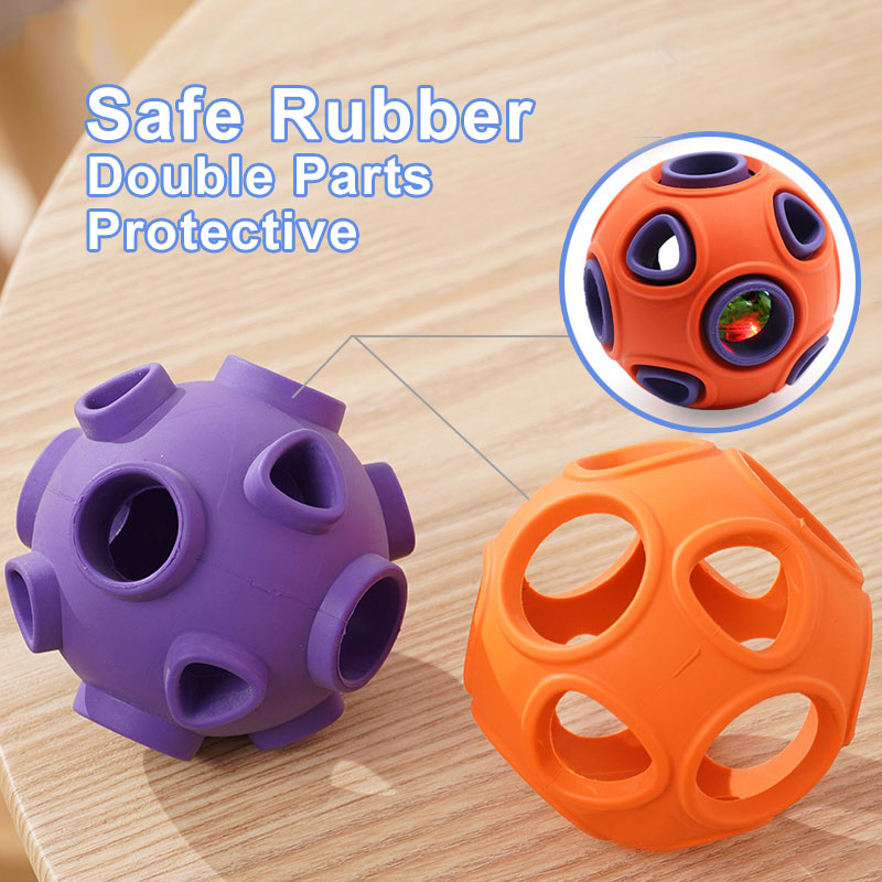 Interactive Pet Rubber Ball - BougiePets