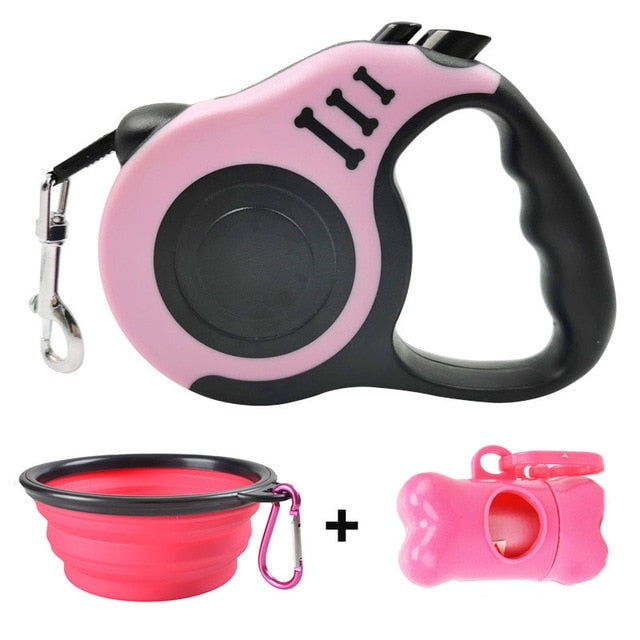 Leash with Built-in Water Bottle - BougiePets