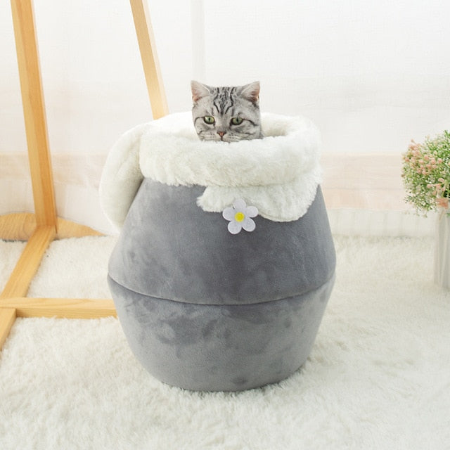 Cat Cushion Cozy Cave - BougiePets
