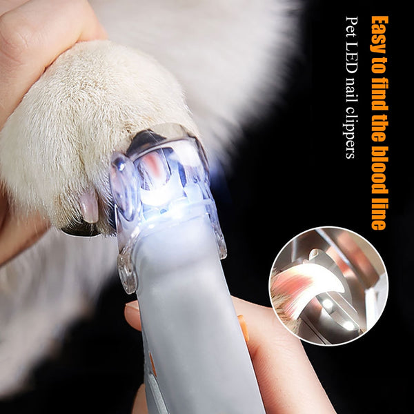 LED Light Nail Trimmer for Animals Pet - BougiePets